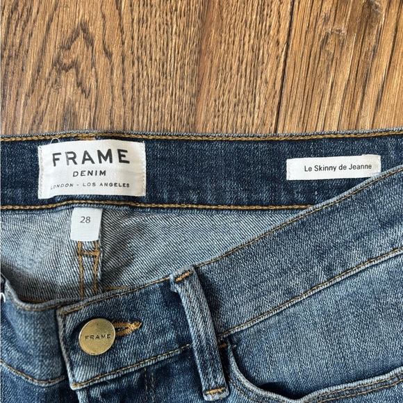 Frame Le Skinny De Jeanne Jeans Size 28 - Picture 6 of 9